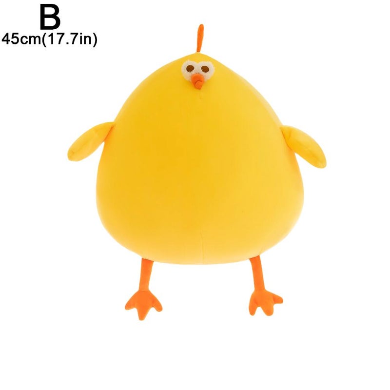 Dun Dun Chicken Plush Toy, Funny and Adorable Little Yellow Chick, Comforting Doll, Children's Day Gift